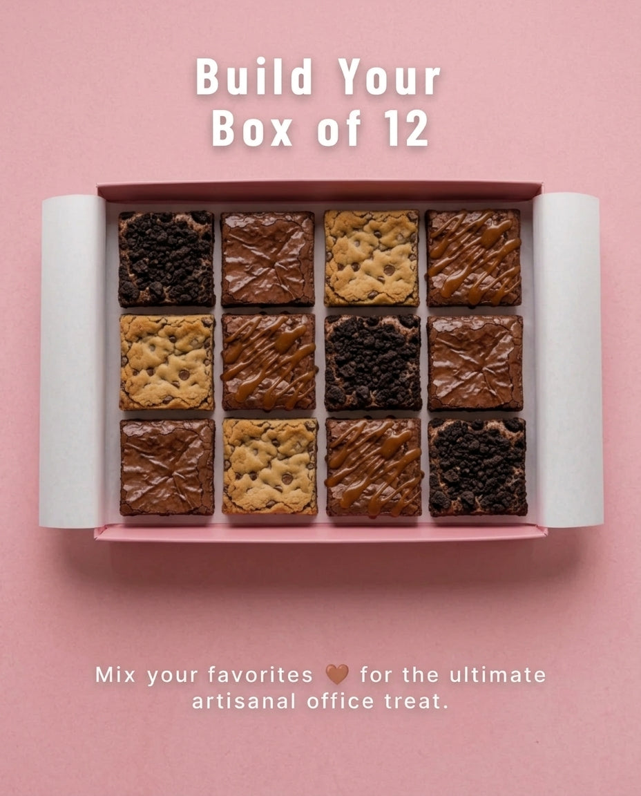 Brownie Box  – Taste by pauchy | Fudgy & Soft-Baked | Mix of Brownies |