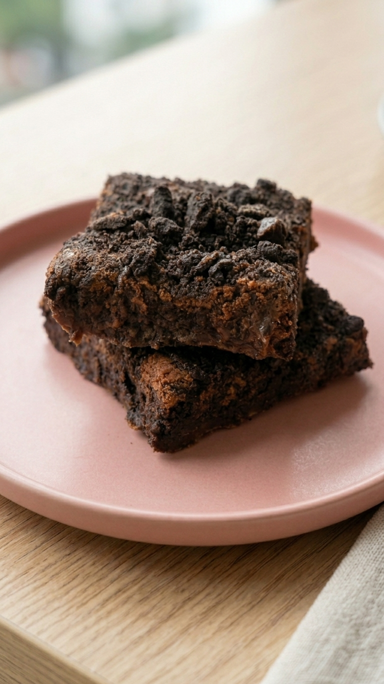 Milo Oreo Brownie – Taste by pauchy | Fudgy, Loaded & Indulgent | Oreo Topping